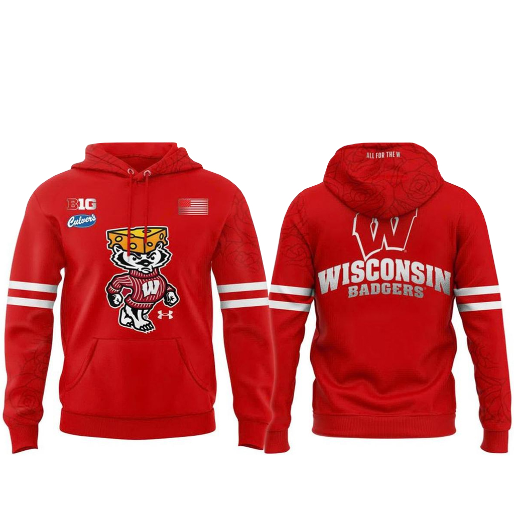 Unisex Wisconsin Badgers Cheesehead Season 2026 Graphic Shirt for Football Fans 4 Unisex Wisconsin Badgers Cheesehead Season 2026 Graphic Shirt for Football Fans - Image 4