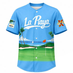 Unisex Mookie Betts Beach Connect Series 2026 La Playa Baseball Jersey for Baseball Fans
