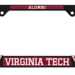 Virginia Tech Alumni Black 2026 License Plate Frame