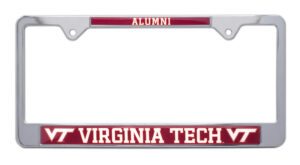 Virginia Tech University Alumni 2026 License Plate Frame