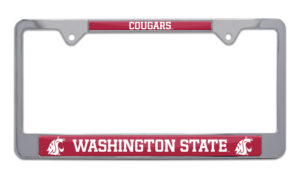 Washington State University Cougars 2026 License Plate Frame