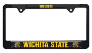 Wichita State Shockers Black 2026 License Plate Frame
