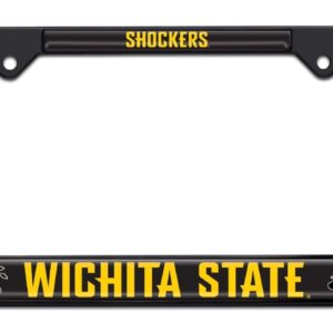 Wichita State Shockers Black 2026 License Plate Frame