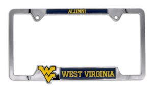 West Virginia University Alumni 2026 License Plate Frame