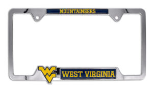 West Virginia University Mountaineers 2026 License Plate Frame