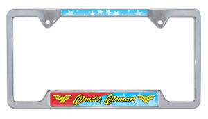 Wonder Woman Open Corners 2026 License Plate Frame