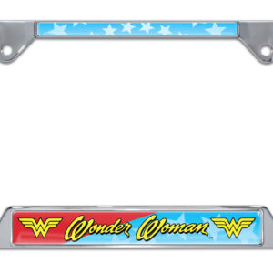 Wonder Woman Open Corners 2026 License Plate Frame