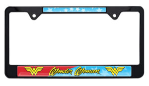 Wonder Woman Black 2026 License Plate Frame