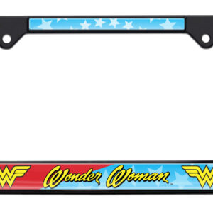 Wonder Woman Black 2026 License Plate Frame