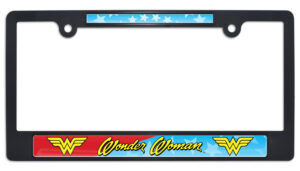 Wonder Woman Black 2026 License Plate Frame
