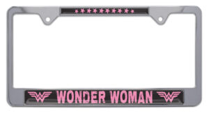 Wonder Woman Pink 2026 License Plate Frame