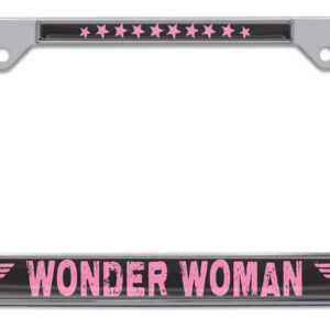 Wonder Woman Pink 2026 License Plate Frame