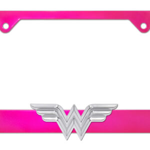 Wonder Woman Pink 2026 License Plate Frame