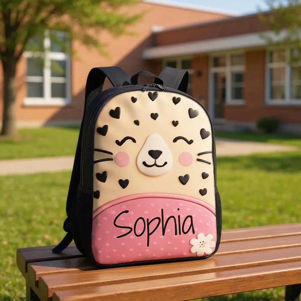 Custom Printed Back-to-School Backpack for Students with Personalized Name 5 Custom Printed Back-to-School Backpack for Students with Personalized Name - Image 5
