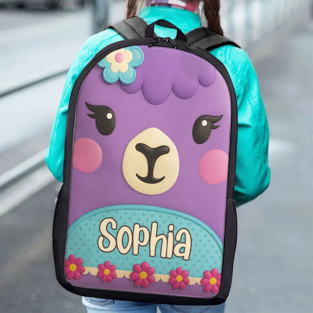 Custom Printed Back-to-School Backpack for Students with Personalized Name 7 Custom Printed Back-to-School Backpack for Students with Personalized Name - Image 7