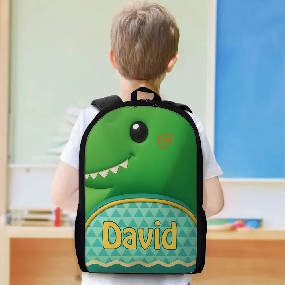 Custom Printed Back-to-School Backpack for Students with Personalized Name 8 Custom Printed Back-to-School Backpack for Students with Personalized Name - Image 8