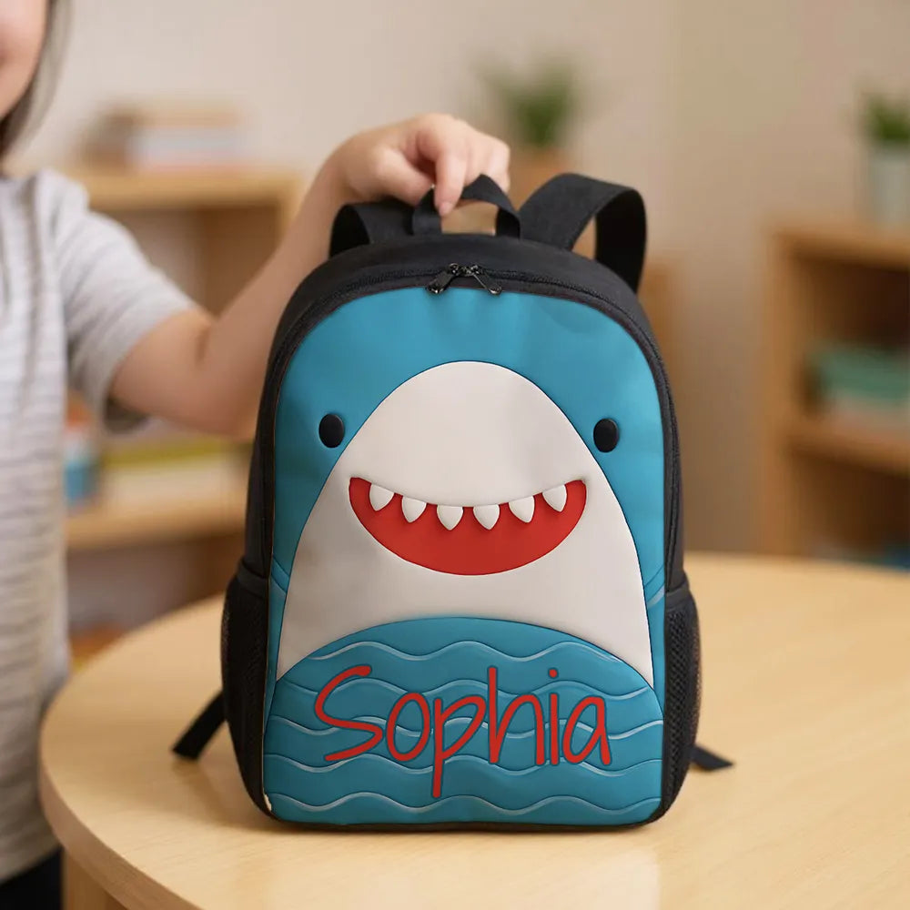 Custom Printed Back-to-School Backpack for Students with Personalized Name 10 Custom Printed Back-to-School Backpack for Students with Personalized Name - Image 10