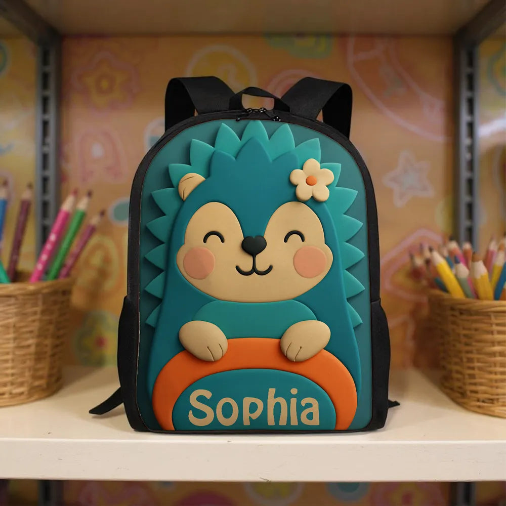 Custom Printed Back-to-School Backpack for Students with Personalized Name 11 Custom Printed Back-to-School Backpack for Students with Personalized Name - Image 11