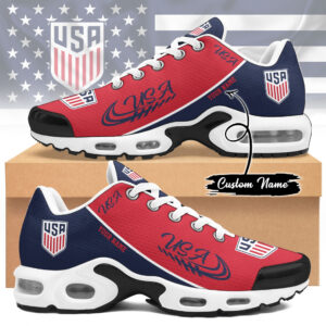 Custom Name USA Football Global Soccer Event 2026 Air Cushion Sneakers