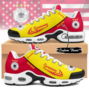 Custom Name Germany Football Global Soccer Event 2026 Air Cushion Sneakers