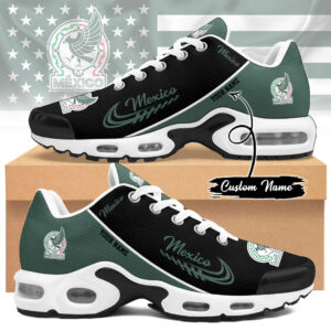 Custom Name Mexico Football Global Soccer Event 2026 Air Cushion Sneakers