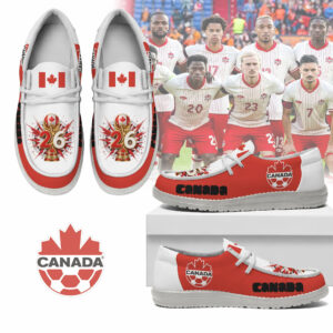 Global Soccer Event 2026 Canada Soccer Team Hey Dude Shoes