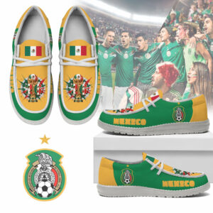 Global Soccer Event 2026 Mexico Soccer Team Hey Dude Shoes