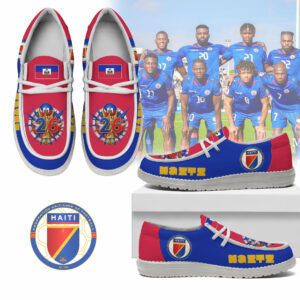 Global Soccer Event 2026 Haiti Soccer Team Hey Dude Shoes
