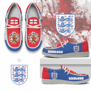 Global Soccer Event 2026 England Soccer Team Hey Dude Shoes