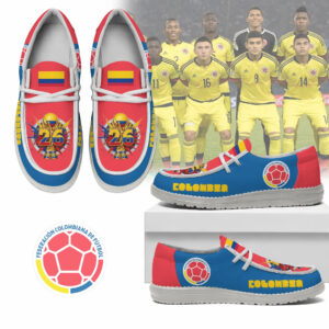 Global Soccer Event 2026 Colombia Soccer Team Hey Dude Shoes