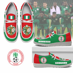 Global Soccer Event 2026 Nigeria Soccer Team Hey Dude Shoes