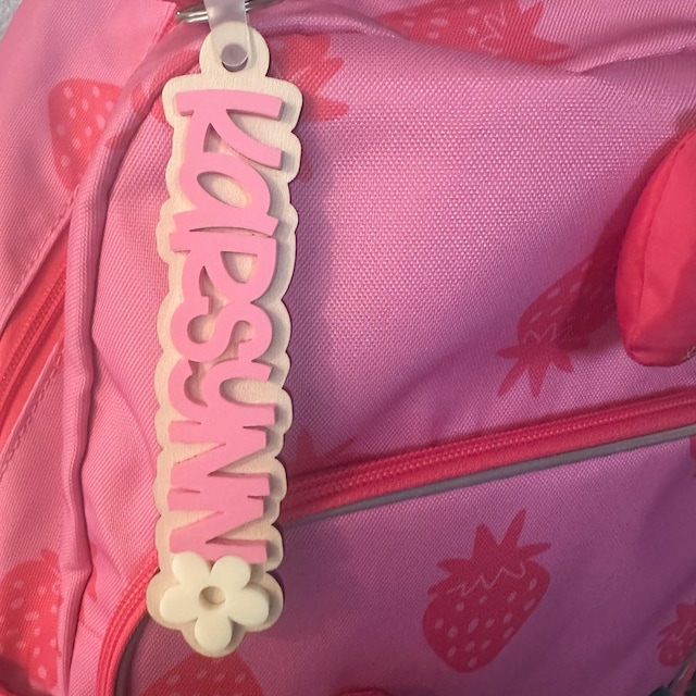 Personalized 3D Layered Name Keychain with Custom Charm for Daily Totes and Keys 3 Personalized 3D Layered Name Keychain with Custom Charm for Daily Totes and Keys - Image 3