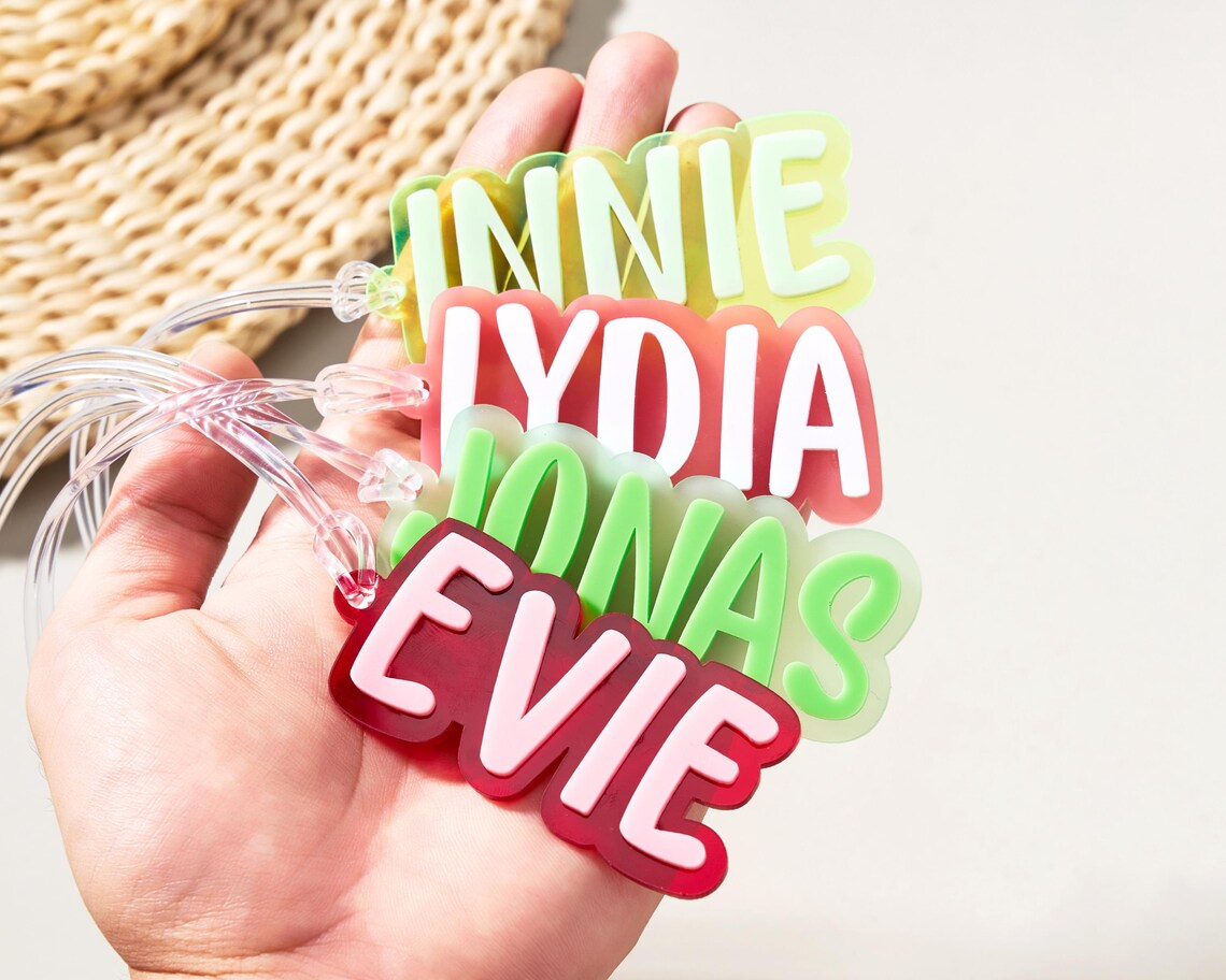 Custom 3D Layered Translucent Bag Tag for Everyday Backpacks and Travel Luggage 1 Custom 3D Layered Translucent Bag Tag for Everyday Backpacks and Travel Luggage
