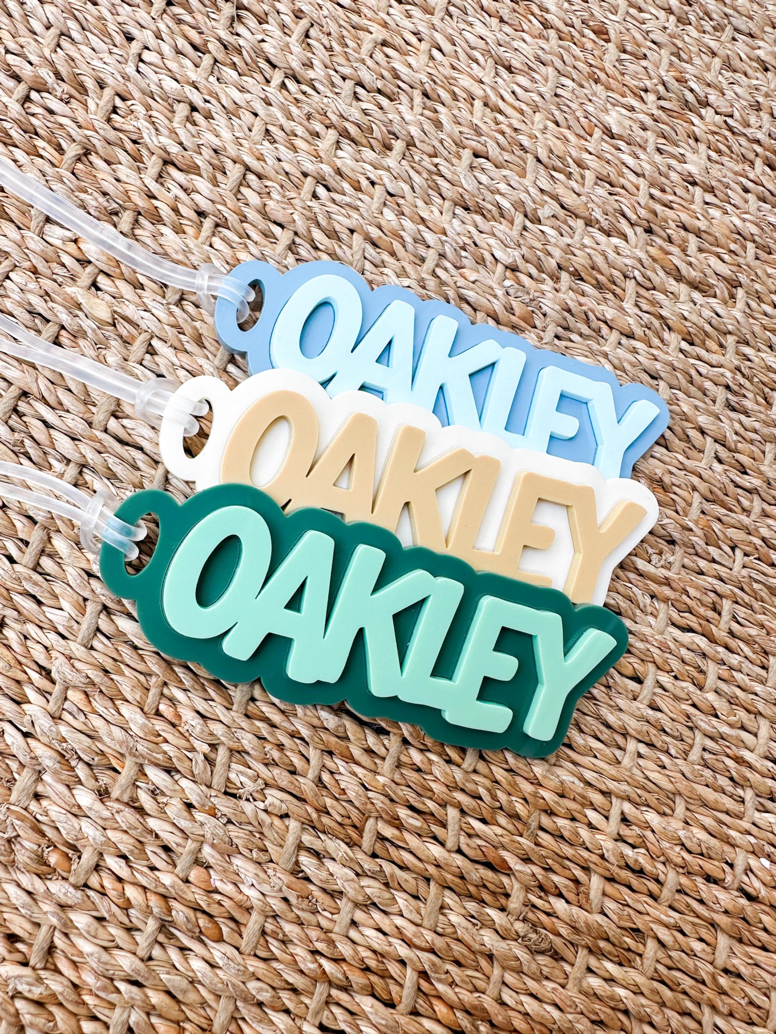 Bag Tag Laser Cut Custom For Travel Bags Customizable Text 3 Bag Tag Laser Cut Custom For Travel Bags Customizable Text - Image 3