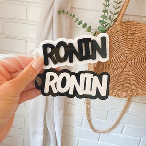 Custom 3D Layered Acrylic Name Tag for School Backpacks and Travel Luggage