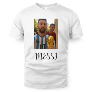 Unisex Messi Made Him Cry Graphic Shirt for Soccer Meme Fans