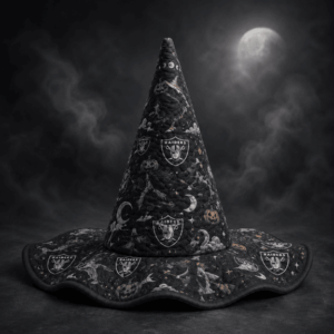 Las Vegas Raiders Halloween Quilted Witch Hat