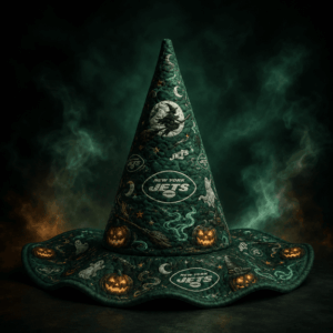 New York Jets Halloween Quilted Witch Hat