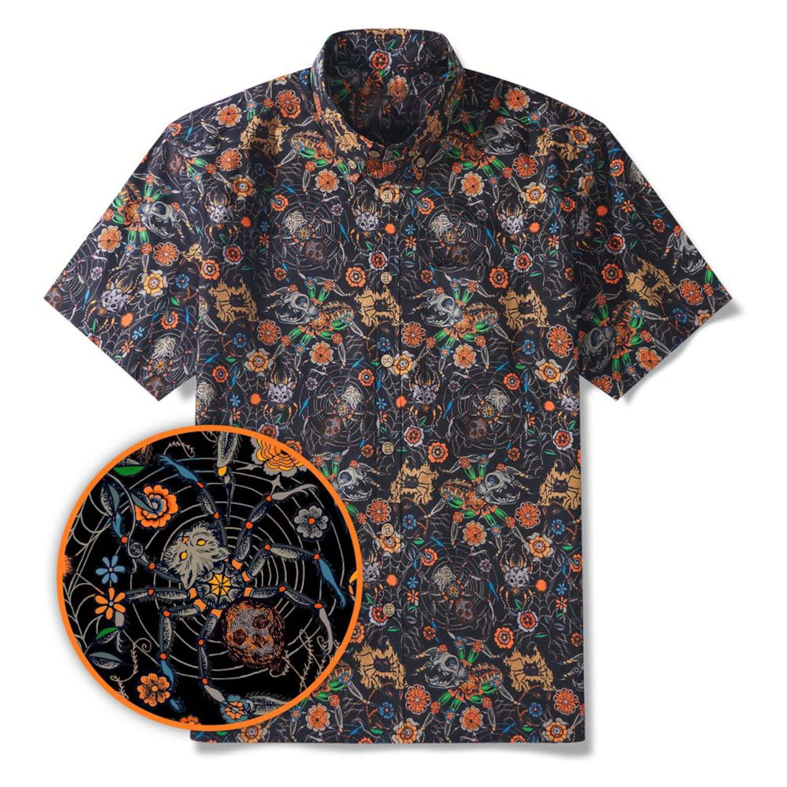 Unisex Gothic Halloween 2026 Vintage Spooky Skull Hawaiian Shirt for Halloween Fans 1 Unisex Gothic Halloween 2026 Vintage Spooky Skull Hawaiian Shirt for Halloween Fans