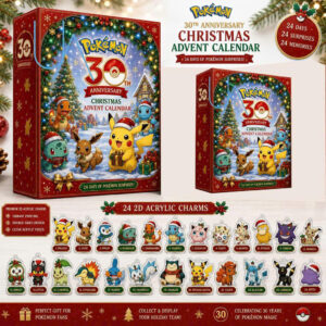 Pokemon 30th Anniversary Christmas Advent Calendar 2026 for Pokemon Fans