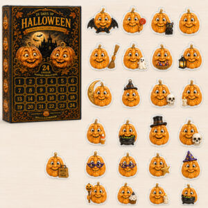 24-Day Pumpkin Halloween Countdown Advent Calendar 2026