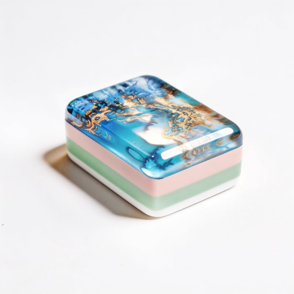 Blue Ocean American Mahjong Set - 160 Acrylic Tiles, Mat, Storage Bag & Accessories 4 Blue Ocean American Mahjong Set - 160 Acrylic Tiles, Mat, Storage Bag & Accessories - Image 4