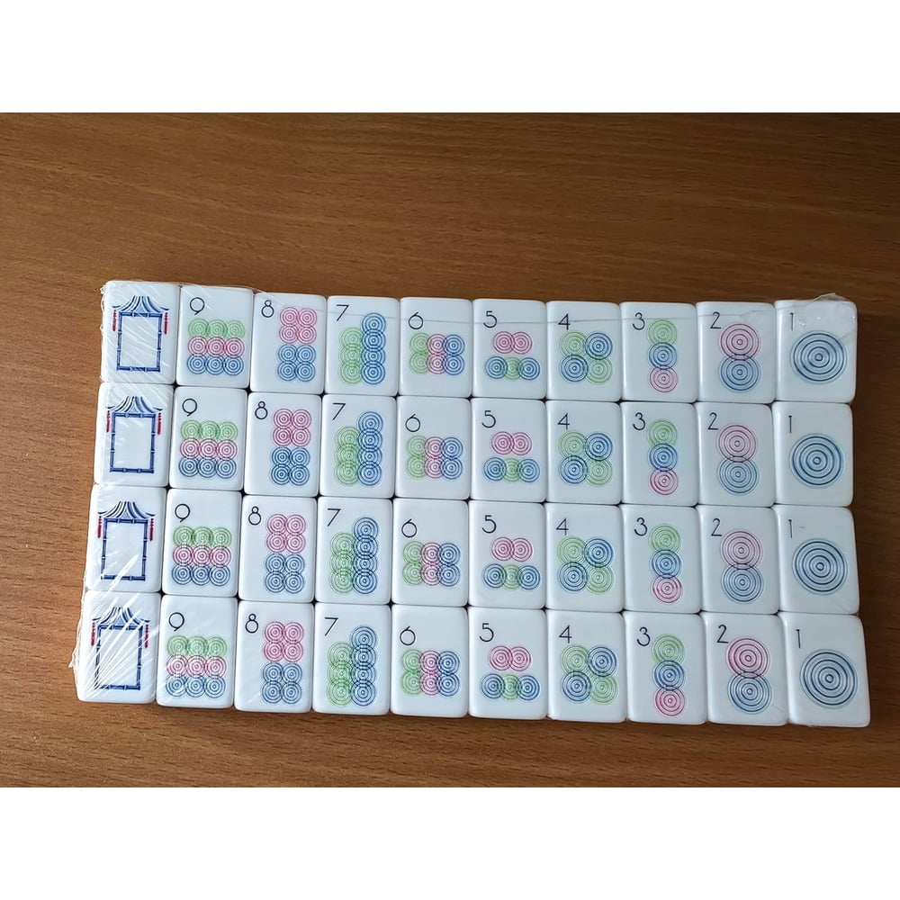 Light Purple American Mahjong Set - 160 Acrylic Tiles, Mat, Storage Bag & Accessories 9 Light Purple American Mahjong Set - 160 Acrylic Tiles, Mat, Storage Bag & Accessories - Image 9