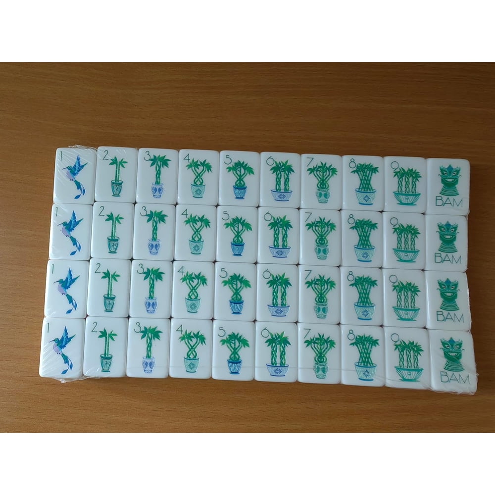 Light Purple American Mahjong Set - 160 Acrylic Tiles, Mat, Storage Bag & Accessories 7 Light Purple American Mahjong Set - 160 Acrylic Tiles, Mat, Storage Bag & Accessories - Image 7