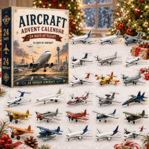 Aircraft 24 Days of Unique Toy Airplanes Advent Calendar 2026 for Aviation Fans