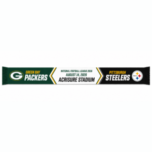 American Football Event 2026 Green Bay Packers Vs Pittsburgh Steelers Scarf Version 1