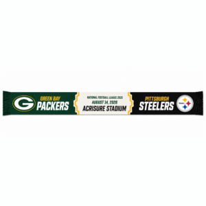 American Football Event 2026 Green Bay Packers Vs Pittsburgh Steelers Scarf Version 3