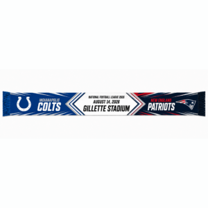 American Football Event 2026 Indianapolis Colts Vs New England Patriots Scarf Version 4