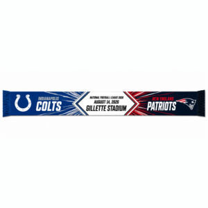 American Football Event 2026 Indianapolis Colts Vs New England Patriots Scarf Version 5