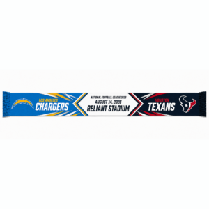 American Football Event 2026 Los Angeles Chargers Vs Houston Texans Scarf Version 2
